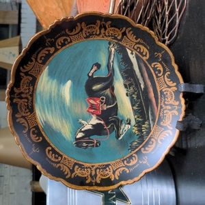 decorative horse plate